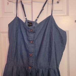 Denim dress